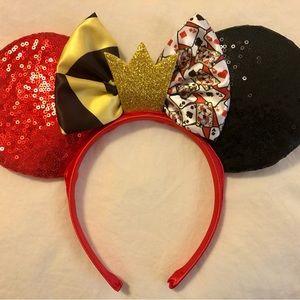 Disney Villain Queen of Hearts ears